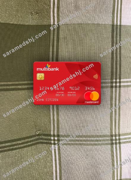 Panama Multibank mastercard photolook front